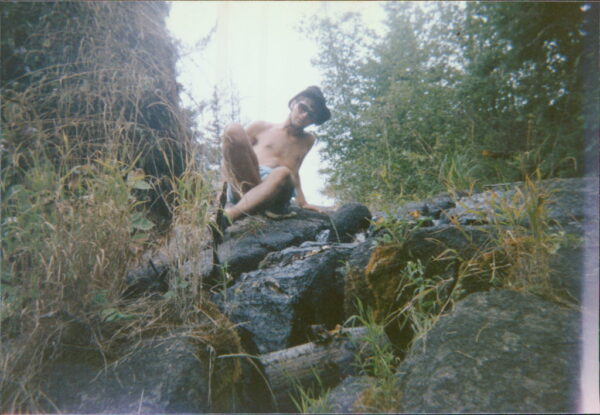 Random photo at “Water fall” somewhere deep in the Boreal Forest. I think water was a thing at that moment! At that time you could drink the water almost anywhere…
